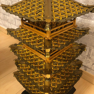 5円玉制作　五重の塔（中サイズ）の画像