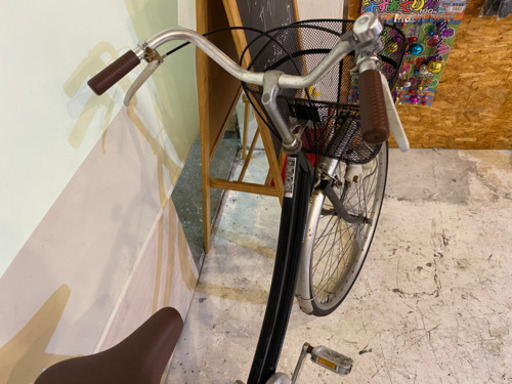 【商談中】27インチ　シティサイクル　黒