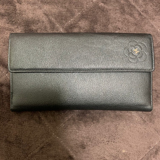 美品　シャネル　長財布