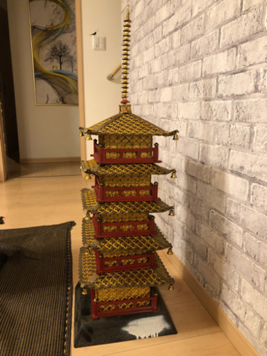 5円玉制作　五重の塔（大サイズ）B品