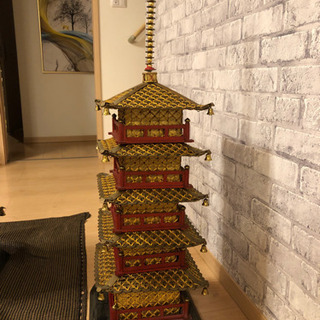 5円玉制作　五重の塔（大サイズ）B品の画像