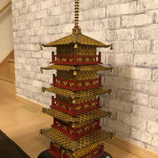 5円玉制作　五重の塔（大サイズ）B品の画像