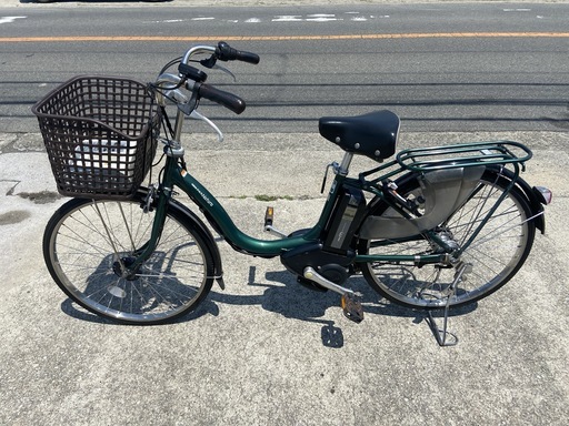 YAMAHA 電動アシスト自転車 6.6AH 大阪府以内無料発送 　Ｗ19