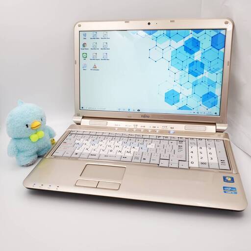 富士通  Corei5 メモリ4GB SSD128GB  タッチパネル ノートパソコン