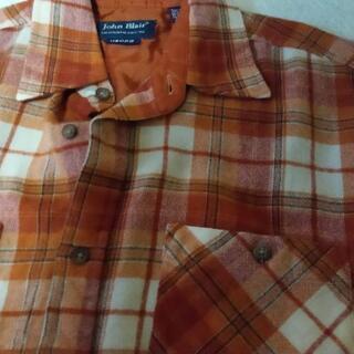 メンズ ネルシャツの画像