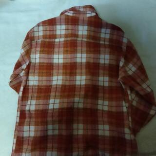 メンズ ネルシャツの画像