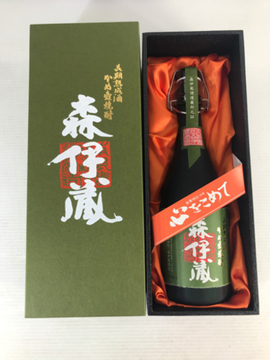 極上 森伊蔵 720ml かめ壺焼酎 長期洞窟熟成酒 (極上の一滴) 720ml 箱付 未開封