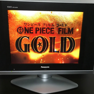 パナソニック　２０型アナログ液晶テレビ　本体　電源ケーブル付属