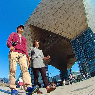 行橋で散歩友達‼️