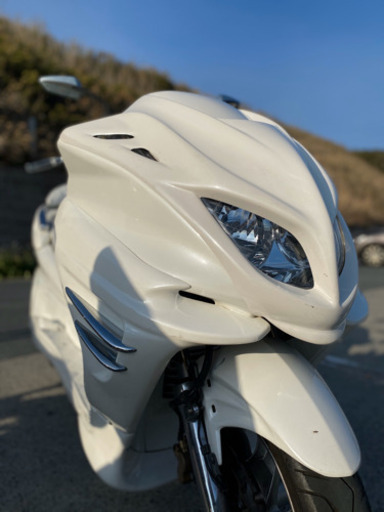 250の単車マジェスティと交換してください