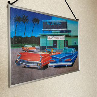 59インパラ、キャデの壁掛けパズル