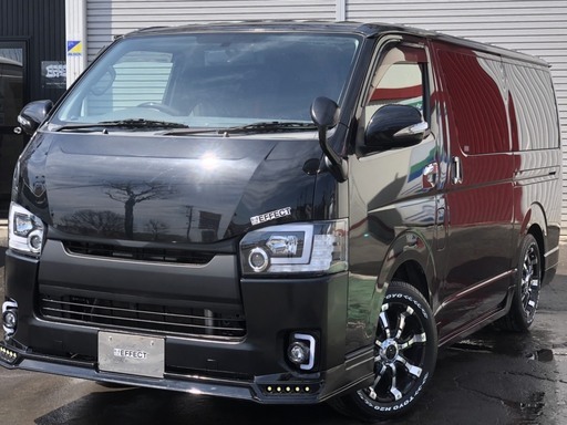 全国自社ローン始めました！ハイエースカスタムデモカー4WD