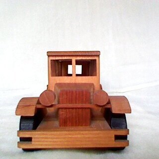お得！　美品　自動車　木工製品　天然木製　展示品　ＣＡＲ　カー　アンティーク　置物　レトロ　車の画像