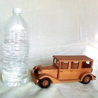 お得！　美品　自動車　木工製品　天然木製　展示品　ＣＡＲ　カー　アンティーク　置物　レトロ　車の画像