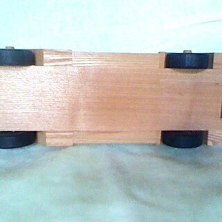 お得！　美品　自動車　木工製品　天然木製　展示品　ＣＡＲ　カー　アンティーク　置物　レトロ　車の画像