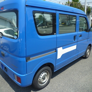 軽バン専門店在庫５０台　エブリィ　鮮やかブルーカラー　平成２８年　車検２年付　３３万円　諸経費込み３８万円　の画像