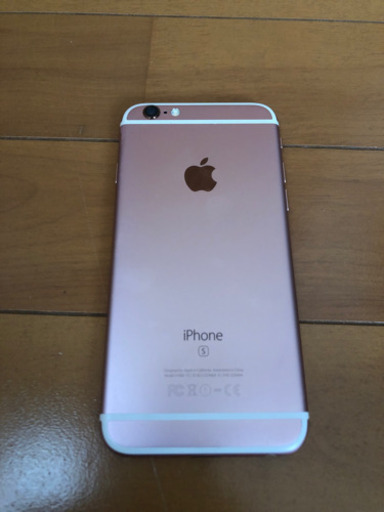 【ほぼ美品】iPhone6s ローズゴールド (16GB)