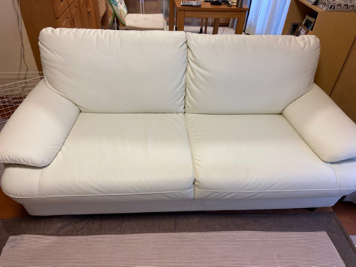 取引終了／ソファ　３人掛け　価格変更しました