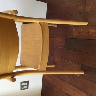 ダイニングチェア　無印良品の画像