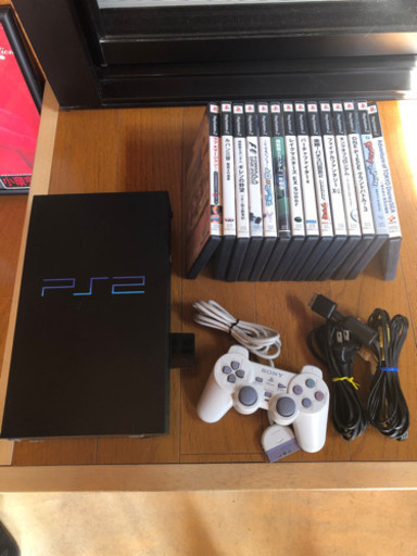 プレイステーション2 本体 \u0026 PS2用ソフト 14点セット