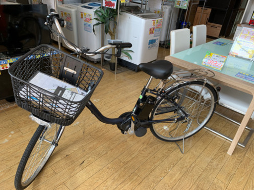 【新品同様】  定価総額約10万円 Panasonic パナソニック 26インチ 電動アシスト付き自転車 ビビ・SX BE-4ELSX63V3 マットネイビー イオン限定 新品同様 2020年モデル