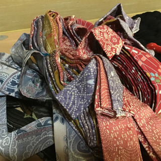 ハンドメイド布わらじスリッパの画像