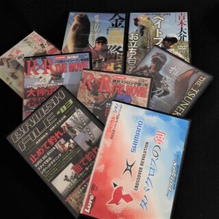 【釣り関連DVD8枚まとめ】 特命釣行DX☆R×R THE MO...