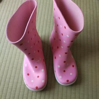 子供、長靴　miki house 20cm
