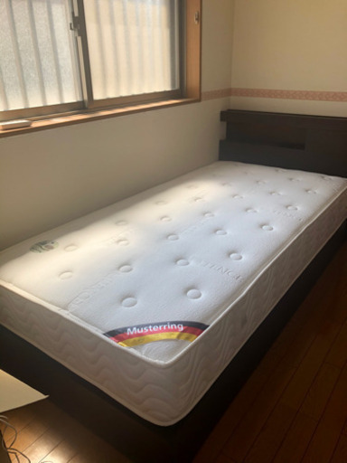 シングルベッド マットレス付き 再度値下げ