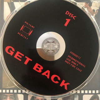 2枚組 ビートルズ GET BACK コレクターズDVDの画像