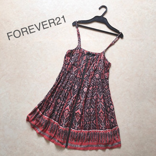 FOREVER21 ネイティブ柄ワンピース
