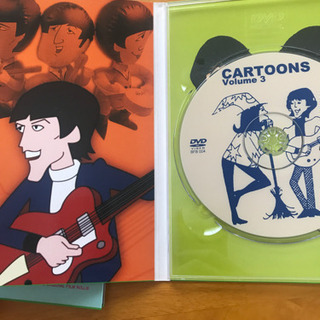 Beatles cartoons DVD 2枚の画像