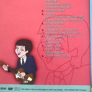 Beatles cartoons DVD 2枚の画像