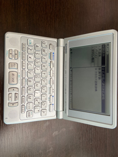 電子辞書、電池新品　CASIO XD-LP9200