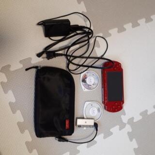 psp p2000本体、カセット3枚