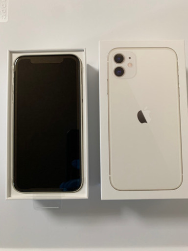 新品 未使用 iPhone11 128GB WHITE ホワイト
