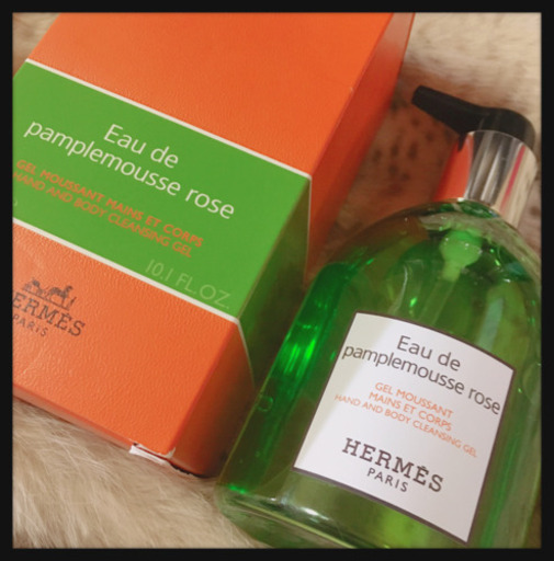 ご購入者様決定[HERMES]Eau de pamPlemousse rose ハンド&ボディ