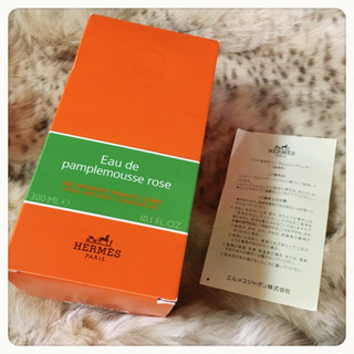 ご購入者様決定[HERMES]Eau de pamPlemousse rose ハンド&ボディの画像