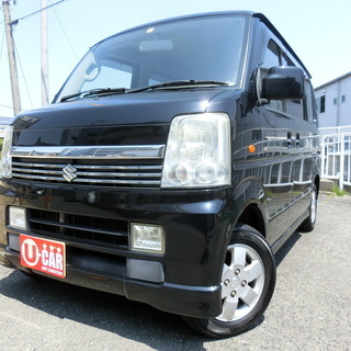 車検４年３月★平成１９年式★スズキ★エブリィワゴン★軽ワゴン★左...