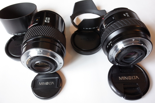 minolta AFズームレンズ標準\u0026望遠2本セット(MINOLTA SONY Aマウント)