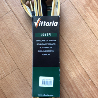 未使用　vittoria cotton 220 tpi とテープです。の画像