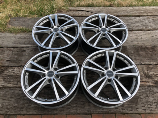 【お話中】ガンメタ　17×7J +43 アルミホイール4本