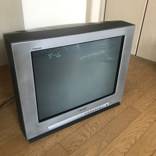 ソニートリニトロン　21型　フラット画面