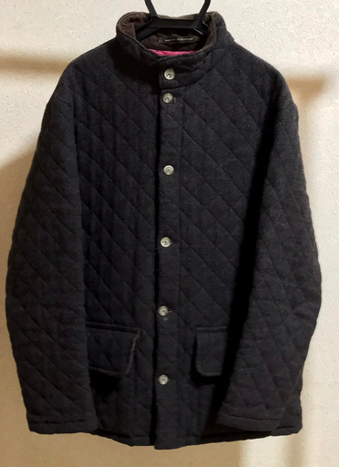 マッキントッシュ キルトジャケット 40(Lサイズ相当)グレー英国製☆MACKINTOSH PHILOSOPHY