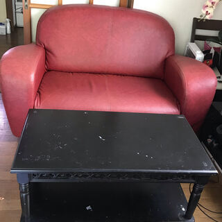 【お持ち帰り歓迎】無料：ソファセットの画像