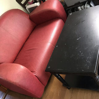 【お持ち帰り歓迎】無料：ソファセットの画像