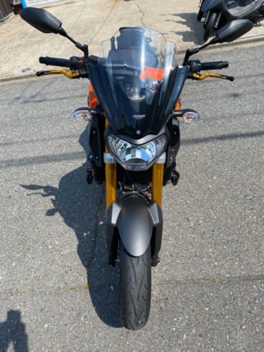 ワンオーナー 2015年式 2192km 美車 ヤマハ MT-09 ABS カスタム多数！ETC装備で快適ツーリング♪