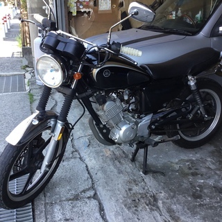 【引き取り先が決まりました】YB１２５　ハンドル周りカスタムでS...