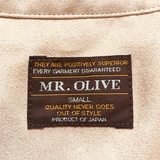 最終値下げ‼︎【MR.OLIVE】スタンドカラーウエスタンシャツ（ベージュ・Ｓ）の画像