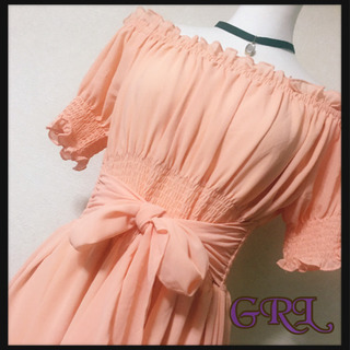 ご購入者様決定 [GRL]2wayシフォンチュニック LサイズO...